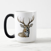 Mooie Herten met gewei Magische Mok (Links)