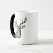 Mooie Herten met gewei Magische Mok (Voorkant links)