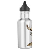 Mooie Herten met gewei Waterfles (Links)