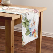 Mooie herten Waterverf kerst Medium Tafelloper (Voorbeeld)