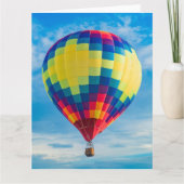 Mooie heteluchtballonnen Blank Notecard Kaart (Voorkant)