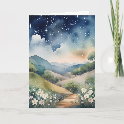 Mooie Heuvels 1 Kaart (Voorkant)