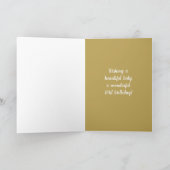 Mooie Hibiscus 101e Verjaardag Kaart (Binnen)