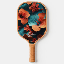 Mooie Hibsicus Pickleball Paddle