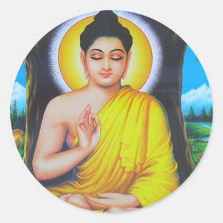 Mooie Hindoe Dieties en Godinnen Ronde Sticker