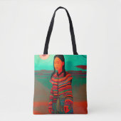 Mooie Hmong Art Tote Bag (Voorkant)