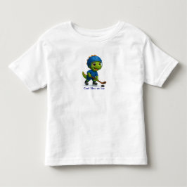 Mooie Hockey Dino T-shirt voor Kinderen