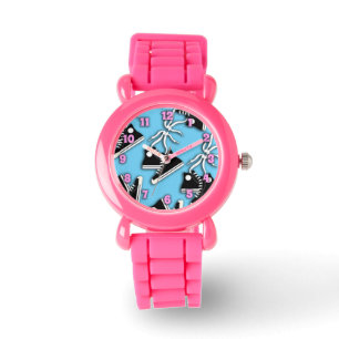 Mooie hoge sneakerspatroon horloge