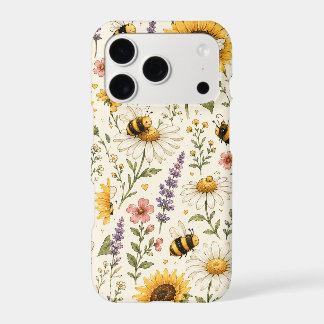 Mooie Hommels & Wilde Bloemen Patroon