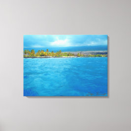 Mooie Honaunau Hawaii land zee canvas print