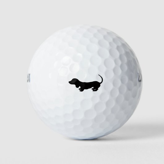Mooie hond 2 golfballen (Voorkant)