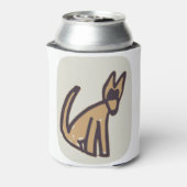 Mooie hond blikjeskoeler (Blikje Achterkant)