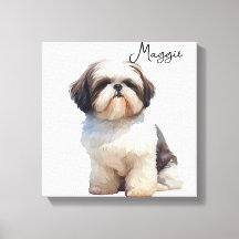 Mooie Hond Canvasprint