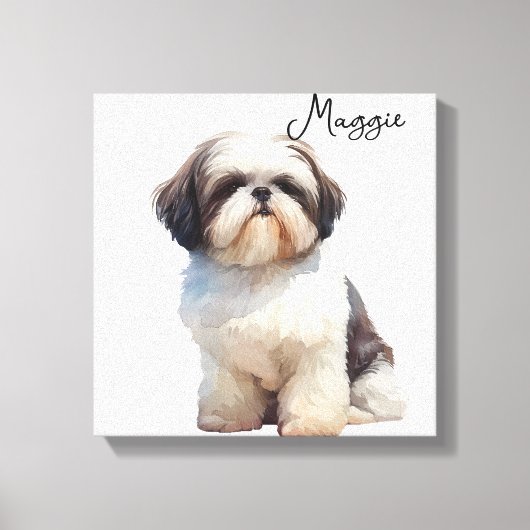 Mooie Hond Canvasprint Canvas Afdruk (Voorkant)