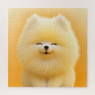 Mooie Hond Harige Vriend Ontwerpen Leuk Puzzel