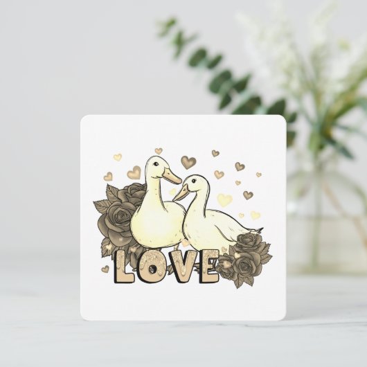 Mooie hond in liefde voor Rozen (Staand voorkant)