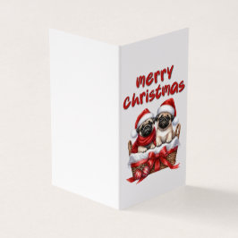 Mooie Hond Kerst Kaart