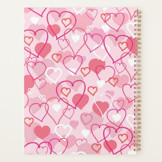 Mooie Hond Mam Gepersonaliseerd Planner (Achterkant)