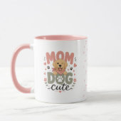 Mooie Hond Moeder Mok | Moederdag Geschenk (Links)