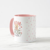 Mooie Hond Moeder Mok | Moederdag Geschenk (Voorkant links)