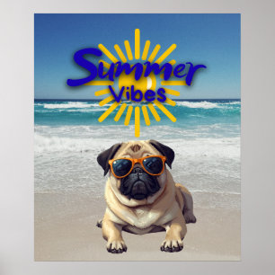 Mooie Hond Print, Waarde Poster Papier (Halfglans)