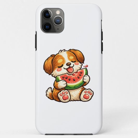 Mooie Hond Watermeloen Case-Mate iPhone Case (Achterkant)