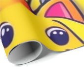 Mooie honden kleurrijke honden huisdier vibes Wrap Cadeaupapier (Rol Hoek)