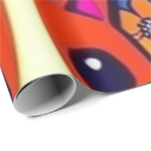 Mooie honden kleurrijke honden huisdier vibes Wrap Cadeaupapier (Rol Hoek)