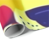 Mooie honden kleurrijke honden huisdier vibes Wrap Cadeaupapier (Rol Hoek)