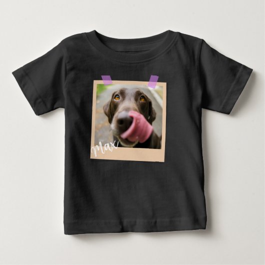 Mooie Honden Polaroid Stijl Foto Kunst (Voorkant)