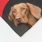 Mooie Hondenfoto Modern Fleece Deken (Hoek)