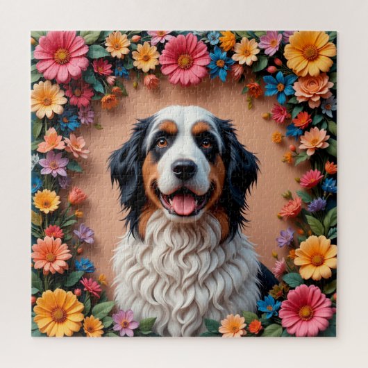 Mooie Hondenportret Legpuzzel (Verticaal)