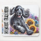 Mooie Hondenrassen/Cocker Spaniel Hond Muismat (Voorkant)