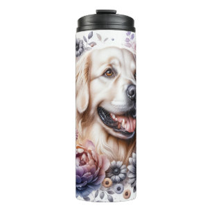 Mooie Hondenrassen/Golden Retriever Thermosbeker