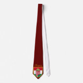 Mooie Hongaarse vlag - Coat Arm Stropdas (Voorkant)