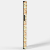 Mooie honing patchwork teddybeer Case-Mate iPhone case (Achterkant / Rechts)