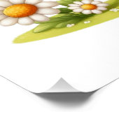 Mooie Honingbij Poster (Hoek)