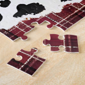 Mooie Hooglanders Koe Legpuzzel (Zijkant)