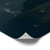 Mooie Horizon Hong Kong, Nachtstad Poster (Hoek)