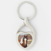 Mooie horshartketting sleutelhanger (Voorkant)