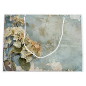 Mooie Hortensia Gift Bag - Custom artistiek Groot Cadeauzakje (Voorkant)