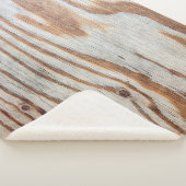 Mooie houten textuur of achtergrondabstract, gr sherpa deken (3/4)