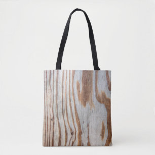 Mooie houten textuur of achtergrondabstract, gr tote bag