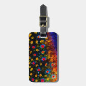 "Mooie huid, broekforel" Bagagelabel (Voorkant verticaal)