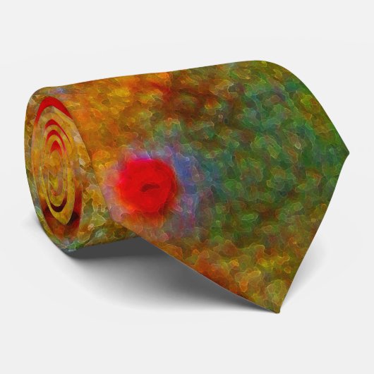 Mooie huid, bruine forel" stropdas (Opgerold)