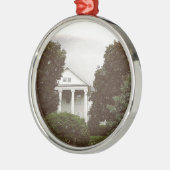 Mooie huis metalen ornament (Links)