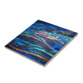 Mooie huis tegels tegeltje (Zijkant)