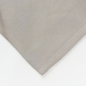 Mooie huisdier monogram naam fleece foto deken (Hoek)