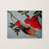Mooie Hummingbird Legpuzzel (Horizontaal)