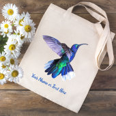 Mooie Hummingbird op maat Tote Bag